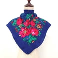 thumbnail image 4 of Scarfs for Women BWASD Casual Lightweight Soft Floral Embroidered Summer Sunscreen Scarf Retro Beach Shawl Wrap for Spring Outdoor Outfit, 4 of 4