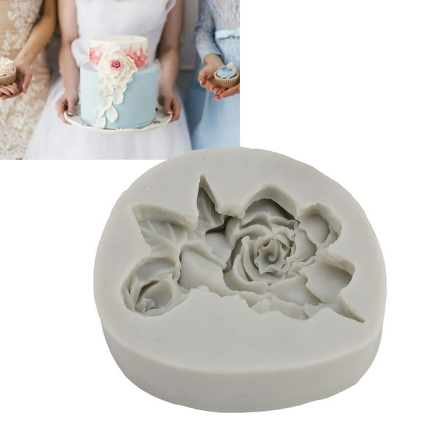 Moldura De Vela De Gardenia, Moldura De Vela De Flor Gruesa, Fácil Extracción De Modelo Multiusos Para Arcilla