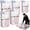 31.5*39.4-5pcs, variant on No-Pump Cube Vacuum Storage Bags - Jumbo Space Saver Compression Bags for Comforters, Bedding & Clothes, Press-to-Seal Closet Organization (19.6*27.5-3pcs)