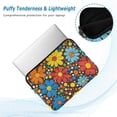 thumbnail image 2 of FORMRS 13-13.3 inch Laptop Sleeve Case Soft Carrying Quilted Computer Bag Cover, Cartoon Flowers, 2 of 7