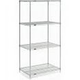 thumbnail image 4 of Global Industrial 24247C Nexel Chrome Wire Shelving, 24 x 24 x 74 in., 4 of 4