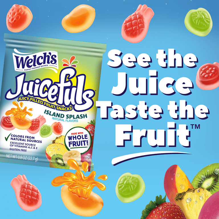 Welch's Juicefuls Gluten-Free Berry Blast & Island Splash Soft