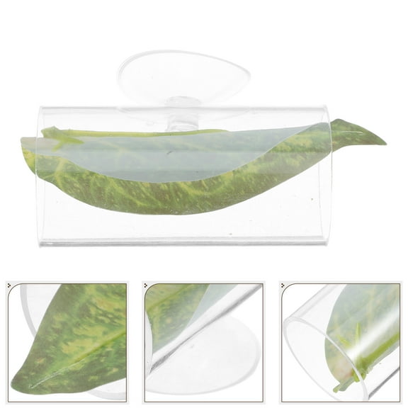 FRCOLOR Betta Aquarium Decor 1 Set Aquarium Tank Tunnel Fish Bed Accessory