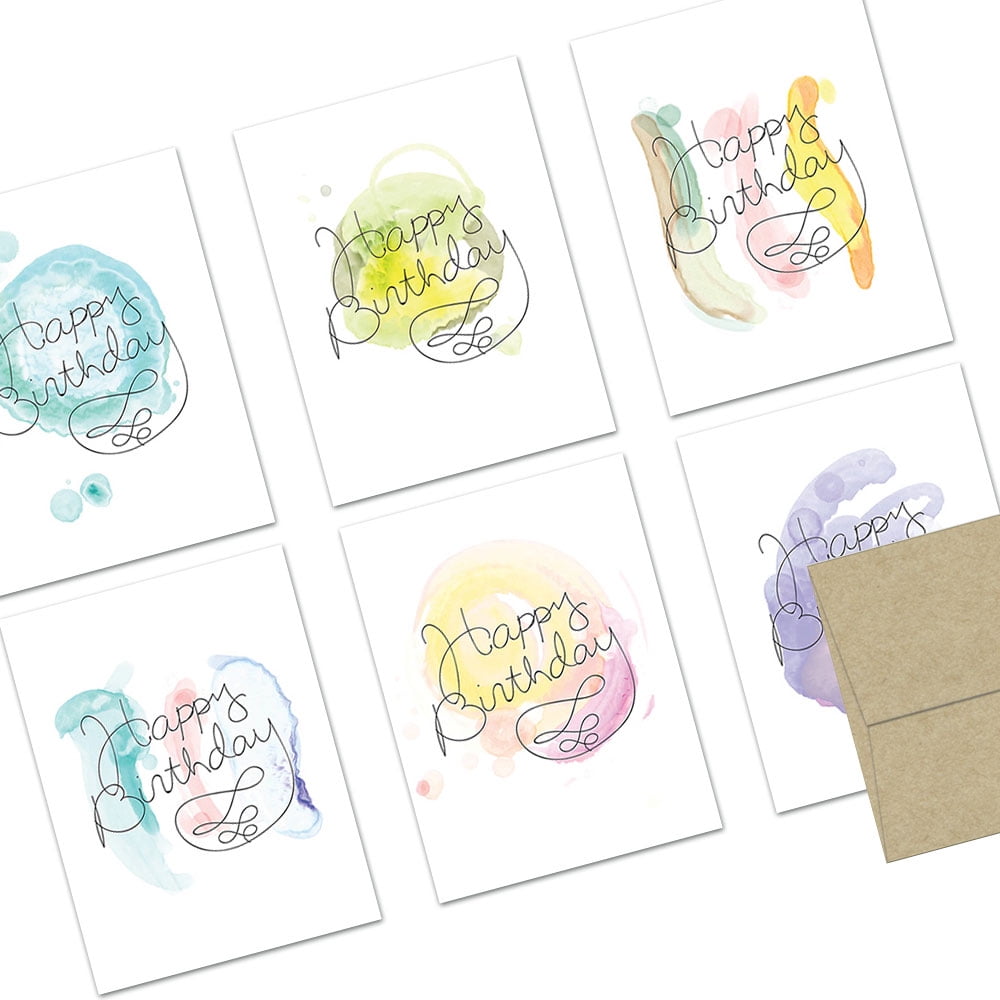 birthday note cards