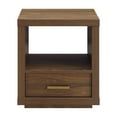 Better Homes & Gardens Steele End Table, Walnut Finish