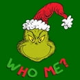 thumbnail image 2 of Men's Dr. Seuss Christmas The Grinch Who Me  Sweatshirt, 2 of 4