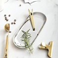 thumbnail image 5 of 2 Sets Silver Oval Stainless Steel Trinket Tray,Towel Storage Dish Plate Tea Fruit Trays Cosmetics Jewelry Plate 2 Size, 5 of 5
