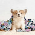 thumbnail image 4 of Naloa Bright Butterflies1 Dog Blanket, 3 Sizes Cat Blanket for Indoor Cats Large Medium Small Dog Gifts-Small, 4 of 8