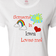 thumbnail image 4 of Inktastic Someone in Iowa Loves Me Women's T-Shirt, 4 of 5