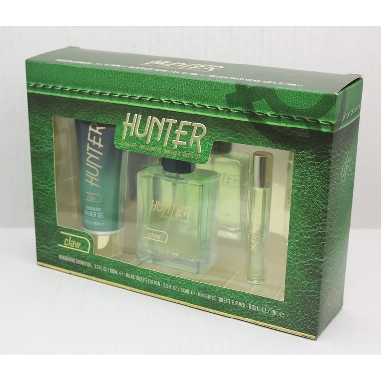 HUNTER Claw Gift Set w Shower Gel Eau de Toilette EDT Mini