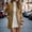 Khaki, variant on hgsbede Fashion Women Outfits Top Lapel Long Sleeve Solid Outwear Jackets Tops Coats