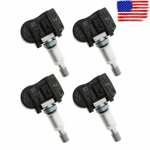 Complete Set 4 Genuine OEM Nissan TPMS Tire Pressure Sensors & Service