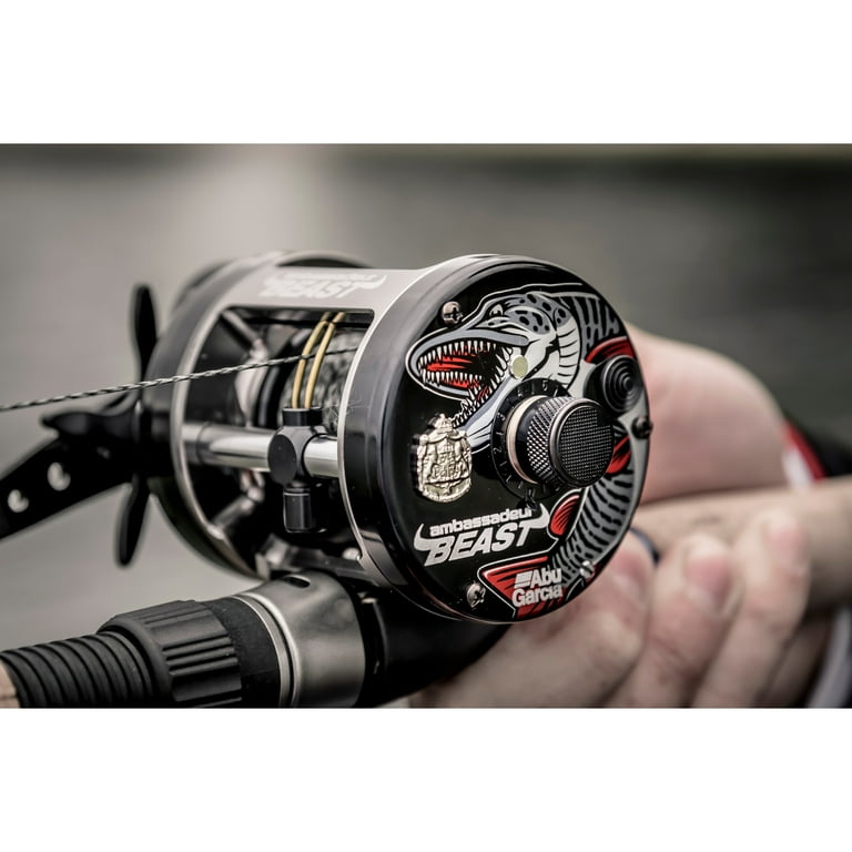 Abu Garcia Ambassadeur S Baitcast Round Fishing Reel 5500/5501 AMBS 5.1:1  Ratio 11.0LB/5.0KG Max Drag - AliExpress