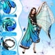 thumbnail image 4 of Mantón de alas de mariposa, disfraz de mariposa para adulto, tela suave, alas de mariposa encantadoras para mujer, accesorio de disfraz para carnaval, 2 uds., 4 of 5