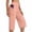 Orange, variant on Womens High Waist Capri Yoga Pants with Zippered Side Pockets Quick Dry Breathable Workout Casual Athletic Cropped Pants