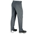 thumbnail image 2 of Champro Sports Men's Triple Crown Open Bottom Baseball Pants Charcoal S, 2 of 6