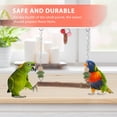 thumbnail image 3 of 1 conjunto de suspensivos de toyo de loro swing de pájaros para pájaros para masticar accesorio de pájaros swing swing, 3 of 4
