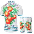 thumbnail image 4 of Pantalones cortos de manga corta para hombre, traje deportivo y de ocio de dos piezas Pompotops  oipoqjl35362, 4 of 9
