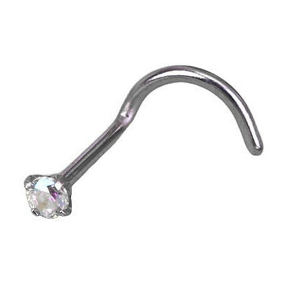 Girls Nose Studs Decorations Women Facial Adornment Stainless Steel Body Piercing Decor Gift Female Face Jewelry Accessories White2