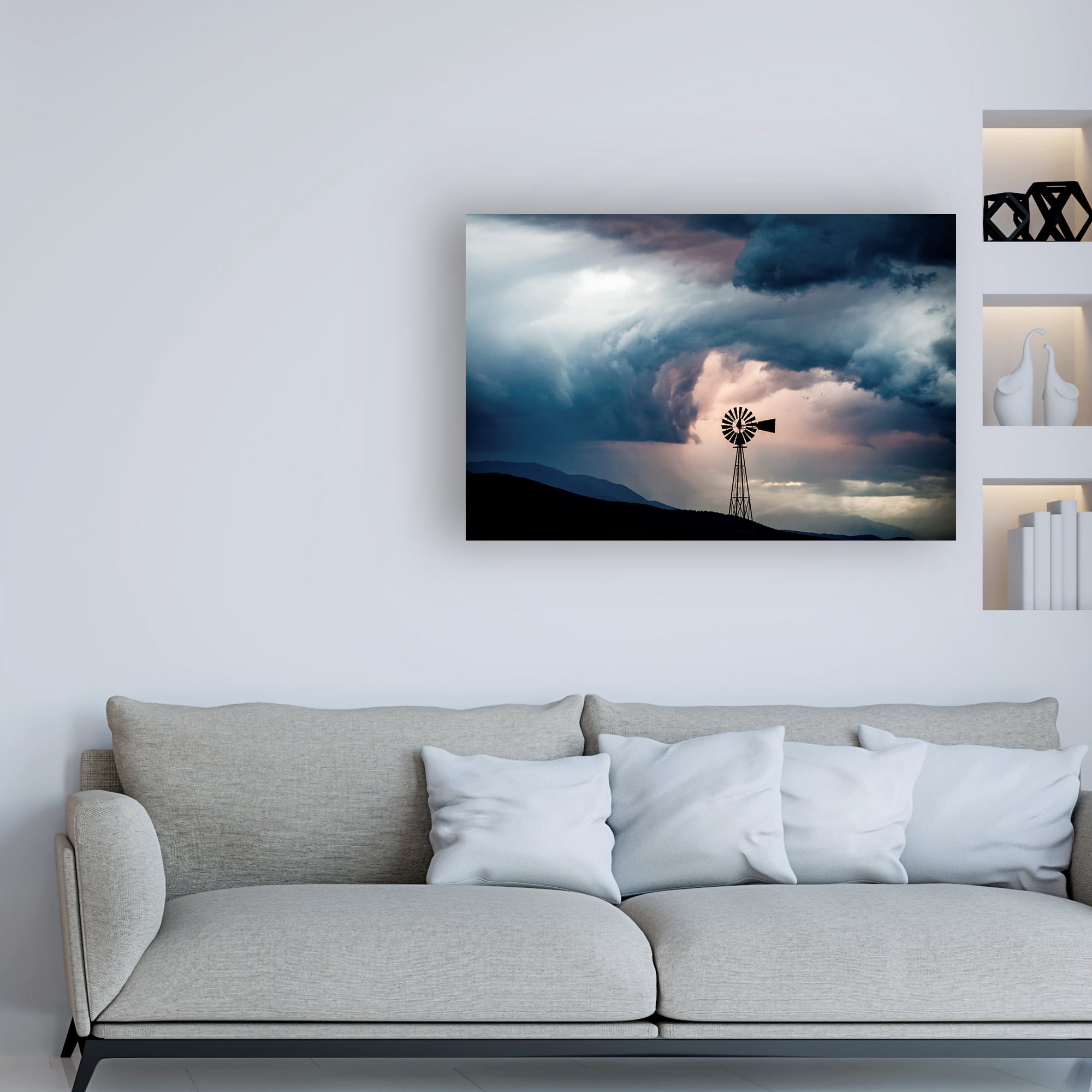 Trademark Fine Art 'Windmill 9' Canvas Art by Dan Ballard