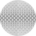 thumbnail image 1 of Ahgly Company Machine Washable Indoor Round Transitional Platinum Gray Area Rugs, 5' Round, 1 of 7