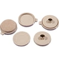 thumbnail image 1 of Shepherd Hardware 3633 7/8-Inch Heavy Duty Snap-On/Snap-Off Furniture Pads, 8-Count, 1 of 4