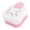 Pink, variant on Geemin Nonslip Corner Punch Tool Sturdy Designs Ensures Stability on Craft Tables Portable Workstations