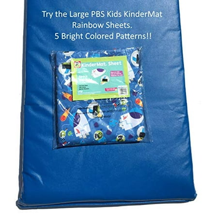 Kindermat Rainbow Designer Mat Red 2 Inch Thick Rest Mat