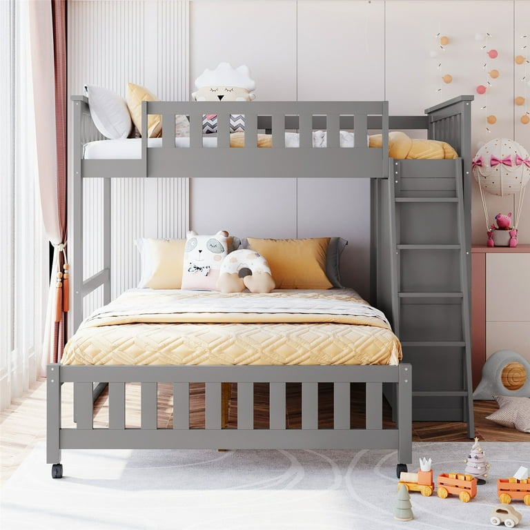 Bunk beds with on sale removable bottom bed