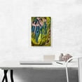 thumbnail image 2 of ARTCANVAS Blue Artistes 1914 Canvas Art Print by Ernst Ludwig Kirchner - Size: 18" x 12" (1.50" Deep), 2 of 9