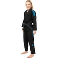 thumbnail image 4 of Tatami Fightwear Women's Estilo Black Label BJJ Gi - F3C - Blue/Black, 4 of 7