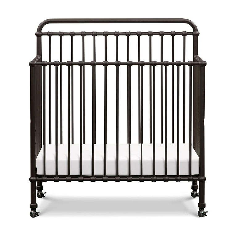 Vintage iron baby crib top