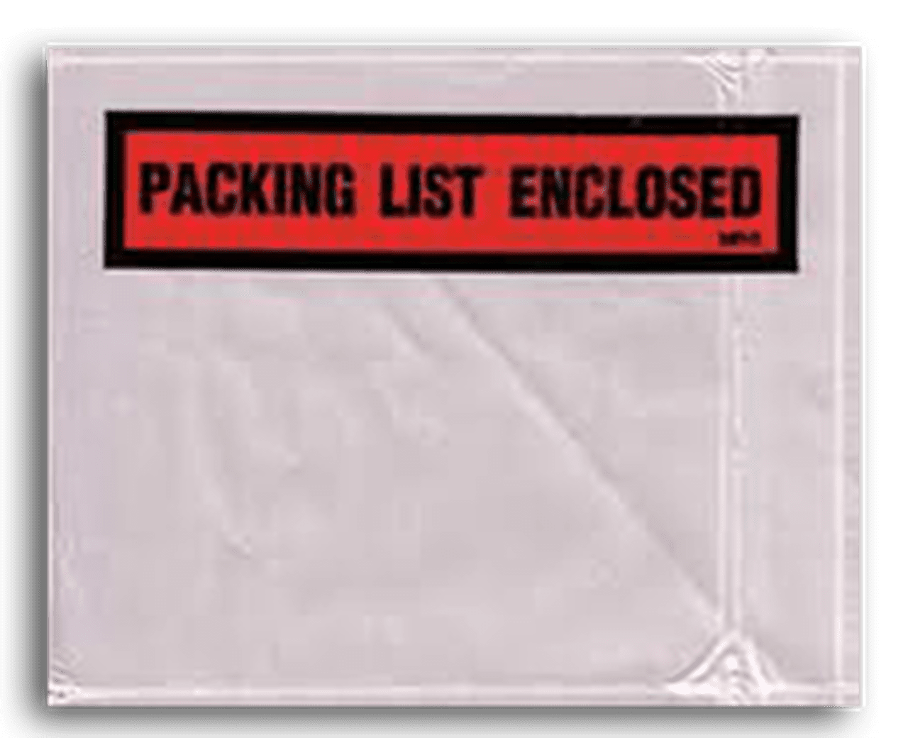 Packing List Envelopes, Packing List Enclosed, Medium Block, 5 1/2 X 10
