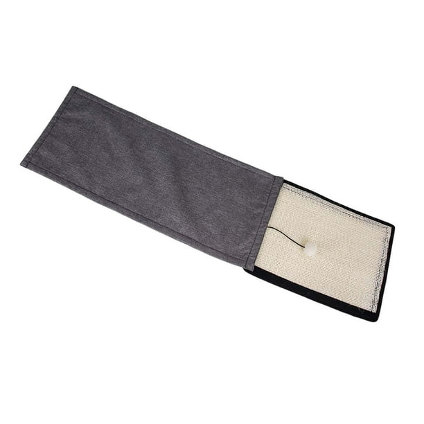Durable Pet Cat Scratching Board Sisal Scratcher Fácil Instalación Scratch Bed Couch Protector Cat Pet Scratches Post Training Kitten Bed Interior Yinane Almohadillas para rascar gatos