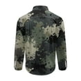 thumbnail image 5 of ZCFZJW Men's Camo Hawaiian Shirts Casual Long Sleeve Button Down Work Shirt for Men Beach Vacation Tees Shirts Party Dress Shirts Camouflage#05 XL, 5 of 5