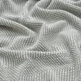 thumbnail image 6 of Superior Maya Chenille Herringbone Cotton Blanket, King, Green, 6 of 9