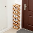 thumbnail image 4 of MKHSQHDG Today's Deals Tier Foldable Shoe Rack Organizer Shelf Space Saving Storage for Entryway Closet Bedroom Corner, 4 of 5