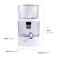 thumbnail image 4 of Purificador de agua dispensador Hypermark Clearwater filter Blanco 24 litros, 4 of 6