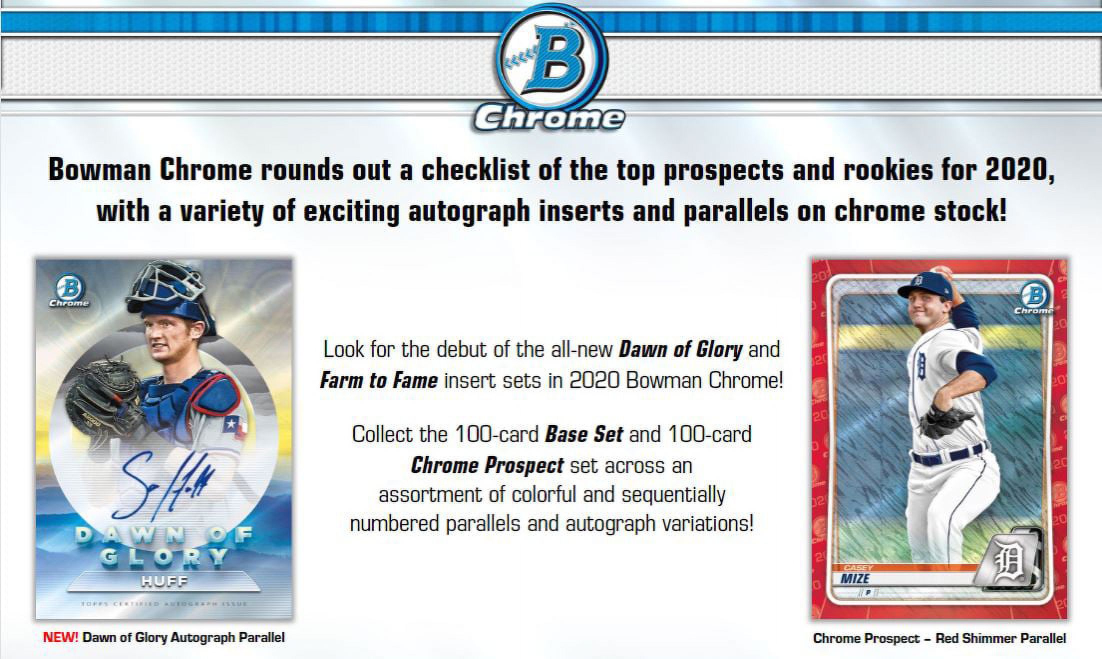 2020 Topps Bowman Chrome MLB Baseball Trading Cards Mega Box - image 5 of 5
