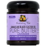 Sunny Isle Black Castor Oil Pure Butter Lavender 8oz