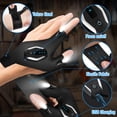 thumbnail image 3 of Guantes de linterna LED recargables para hombre Hinshark, 3 of 8