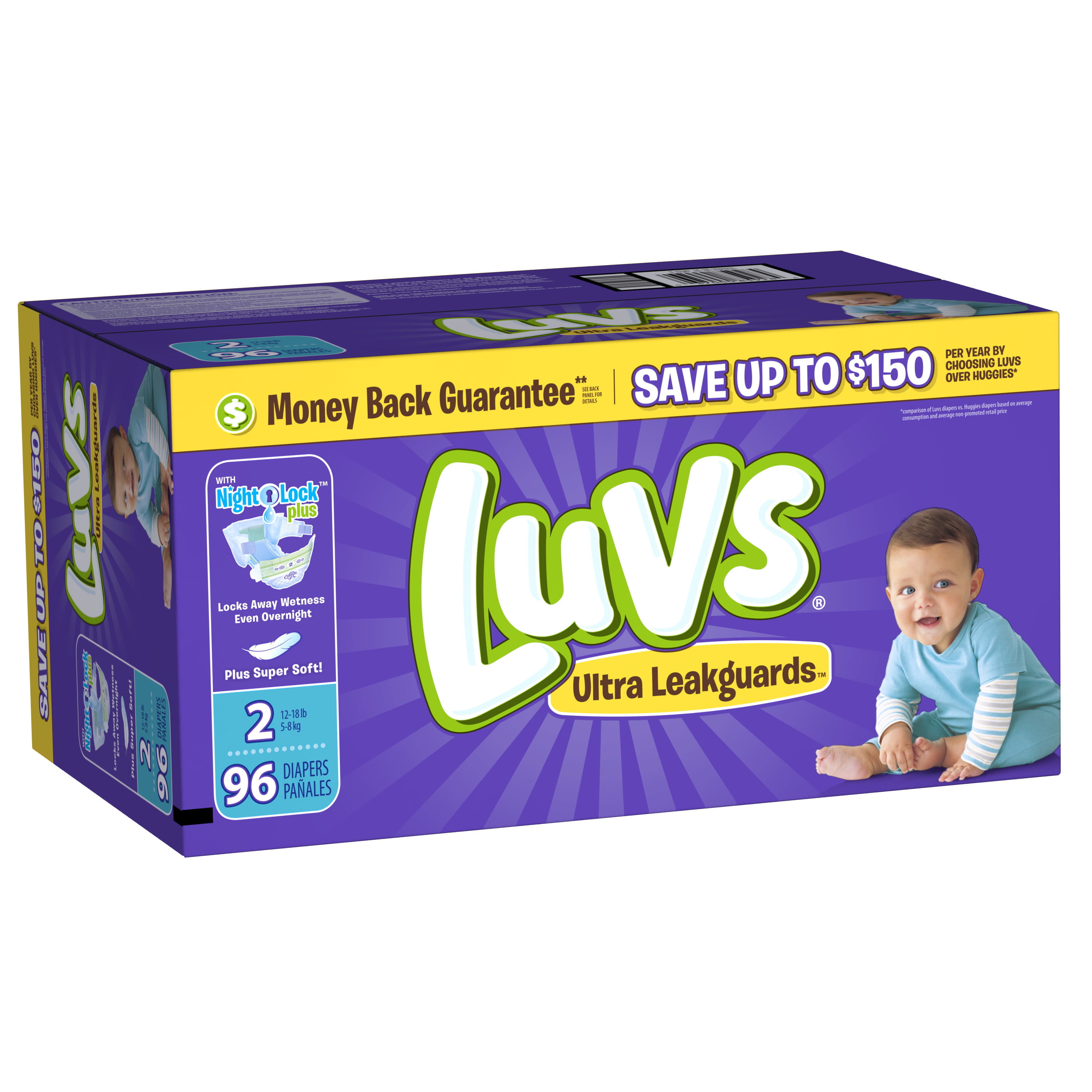 Luvs Diaper Size Weight Chart