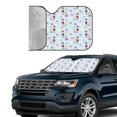 thumbnail image 3 of Kdxio Poodle Dog Print Front Windshield Sun Shade,Folding Auto Sunshade for Car Truck SUV-Small, 3 of 7