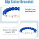 thumbnail image 4 of 6 pulseras azules para hermana mayor y hermana menor, pulsera elástica con cuentas redondas, pulsera de moda, pulsera de amistad, regalos de cumpleaños., 4 of 7