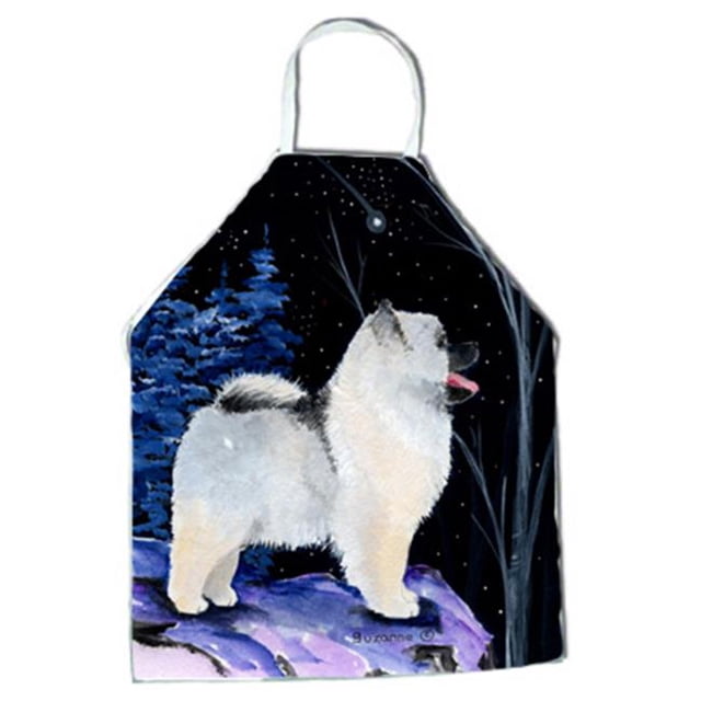 Starry Night Tablier Keeshond - 27 x 31 Po.