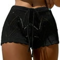 thumbnail image 1 of Qarigey Pantalones cortos de playa para niñas para looks de verano vanguardistas Pantalones cortos de playa para niñas Pantalones cortos para Prendas para la parte inferior del cuerpo Negro METRO, 1 of 6