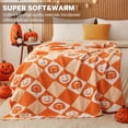 thumbnail image 2 of Manta CYMULA Halloween Calabaza Acogedora y Ligera 152x203 cm, 2 of 7