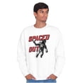 thumbnail image 5 of Funny Spaced Out Astronaut Joke Sweatshirt for Men or Women Brisco Brands M, 5 of 6