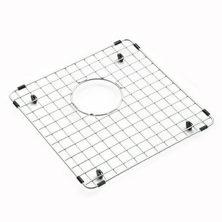 Houzer Bg-8050 Bottom Grid 15" L X 15" W Stainless Steel Basin Rack - Stainless Steel