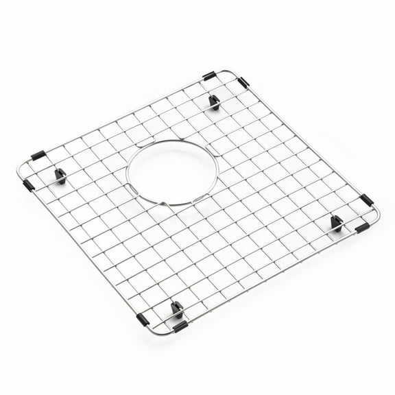 Houzer Bg-8050 Bottom Grid 15" L X 15" W Stainless Steel Basin Rack - Stainless Steel